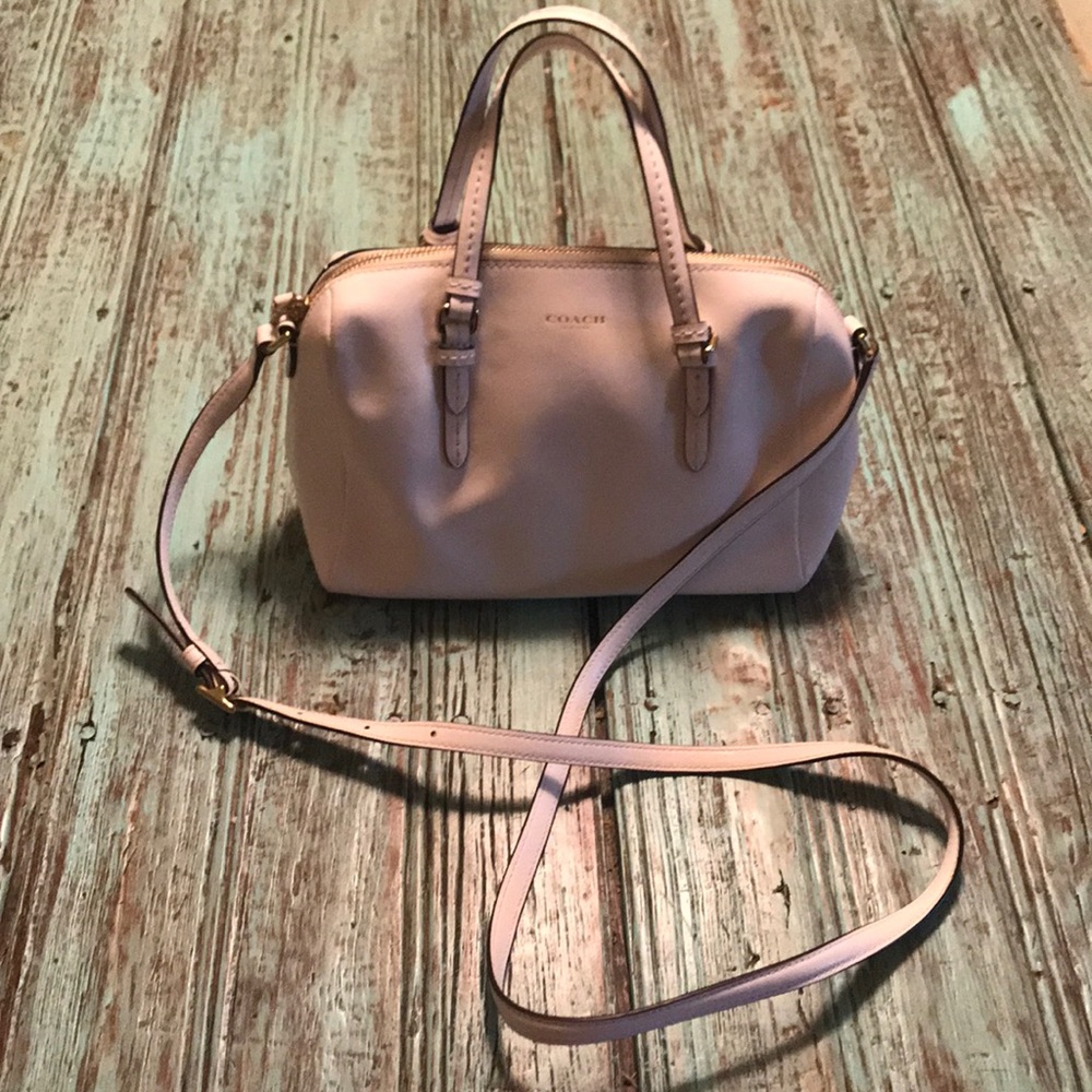 White COACH crossbody. NWOT